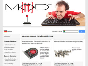 Mod-It lässt jedes Modder-Herz höher schlagen, mit guten Angeboten zum Thema CPU Modding und natürlich auch Kühler-Modding